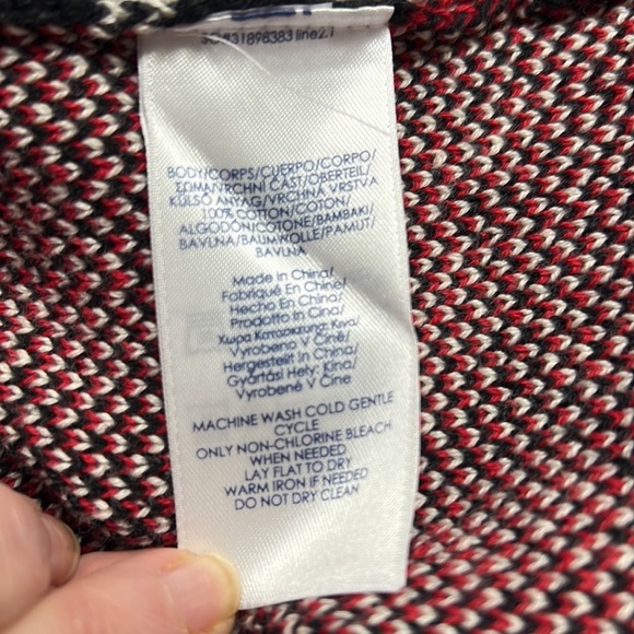 Ralph Lauren Chaps Moto Sweater - Picture 7 of 7